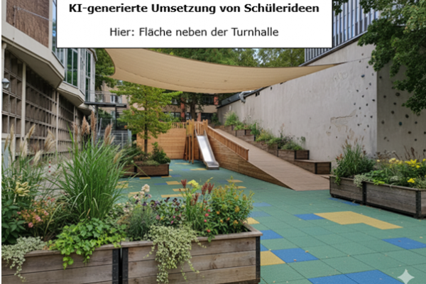 KI-generierte Umsetzung von Schülerideen 3